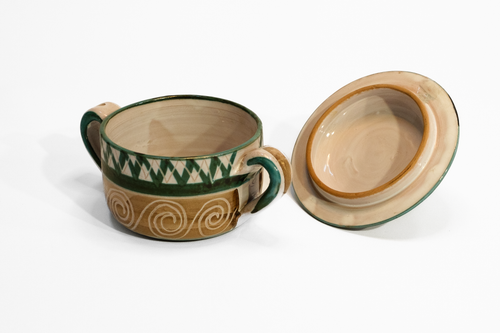 Cukiernica ceramiczna Robert Picault – Vallauris, mid-century modern